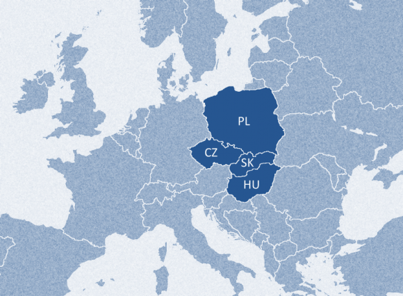 Figure 4 : V4 Energy Dependency, % (1990-2009).