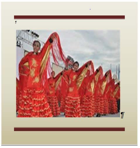 La Torta Dance Festival: A Culture Mix of Colonial and Indigenous Elements Volume XVI Issue I Version I Journals Inc. (US) are nothing without nature and God. The abundance of nature is bestowed by God to them unconditionally. It is