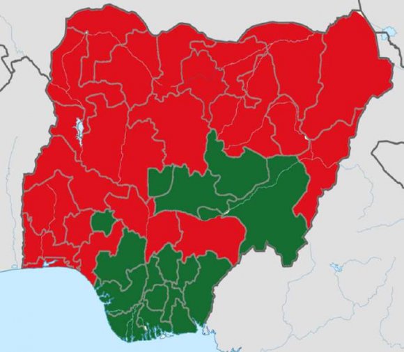 of South-East through manipulation of the voters' register, PVC distribution, and failure of Card Readers. He argued that INEC systematically ensured "far more disproportionately and relative to other geopolitical zones, millions of South-East voters disappeared from the voters' register, between 2011 and 2015 to pave way for the emergence of a Northern presidential candidate" (Aribisala 2015: 11 quoted in Udu 2015: 101; cf. SDN 2015b: 1).