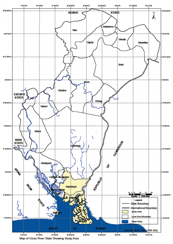 . = Coefficient of Variability = Standard deviation X = The mean VI. Characterization and Classification of Soils in Akpabuyo and Bakassi Areas