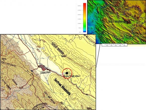 Figure 2 : The High Wheeldon and Fox Hole Cave zone prehistoric landscape.