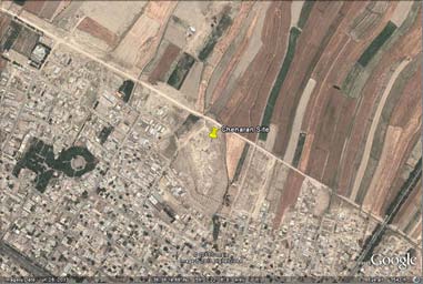 Figure 3 : Topography of Chenaran Site