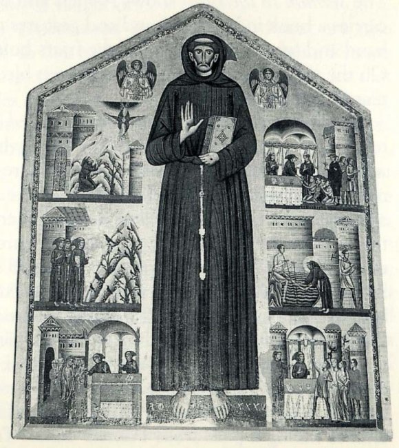 Figure 3 : Bonaventura Berlinghieri, Pescia Dossal, 1235 (Cook 141). Photo Credit: W. R. Cook.