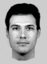 Fig. 6. The EvoFIT produced in the Stanley Park assault, left, and the person subsequently identified and convicted of the offence, right.