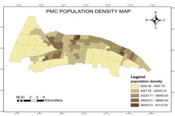 Figure 4: Population Density Map