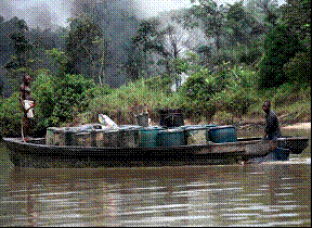 Figure 1: Showing transportation of illegal crude, Figure 2: Showing the production of illegal crude