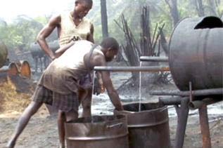 to a report released by the Royal Dutch Petroleum Company (Shell), "Theft of crude oil on the pipeline network was 25,000 barrels of oil per day (bbl/d) in 2015, which is less than the 37,000 bbl/d in 2014. The number of 56