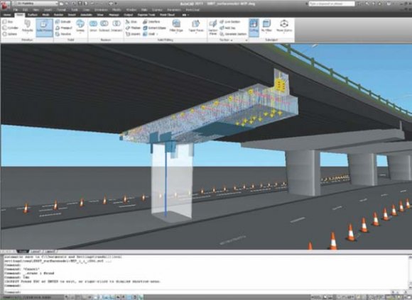 Figure 5: A screen shot of CAD in Mechanical Engineering School based work.