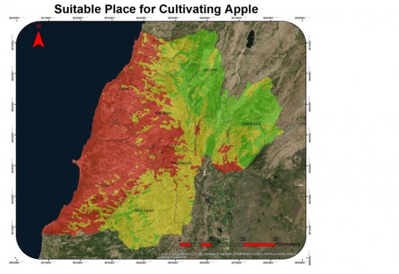 Figure 8: Apples Map