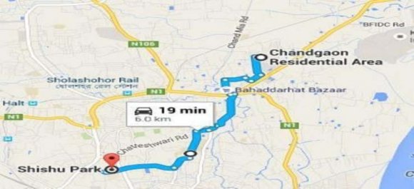 Figure 3.17: Location 4 to Criteria 4 distance