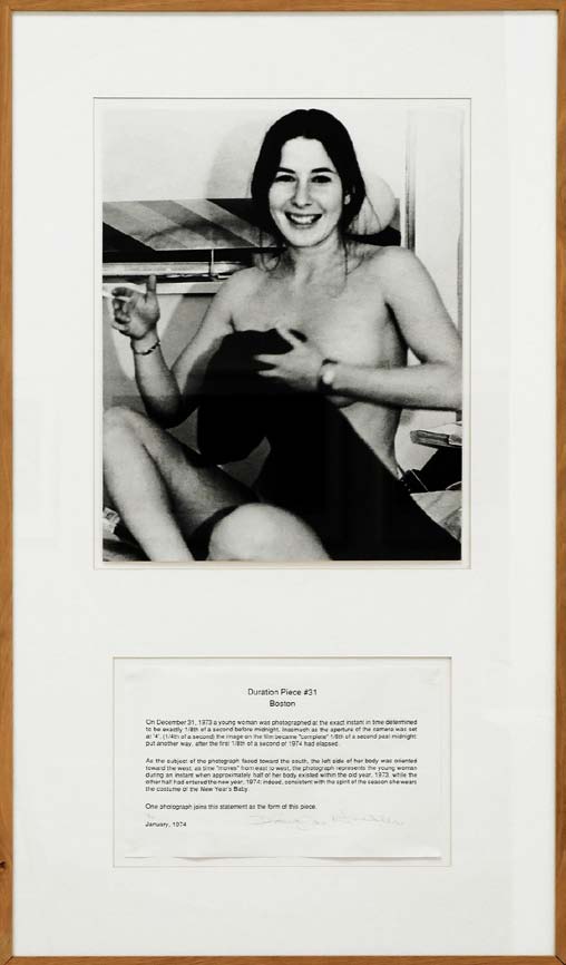 Fig. 5: Douglas Huebler, Duration Piece #31 Boston, 1974.
