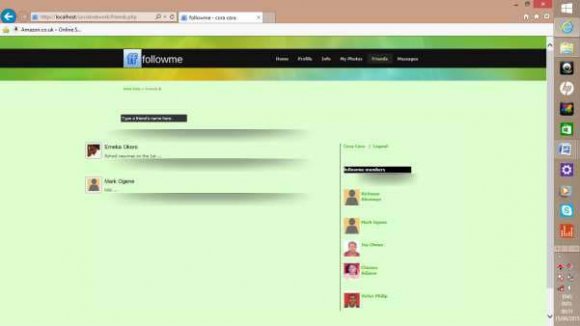 Figure 4.6: showing the individual messages display board d) System RequirementThe system for running this project involves both the hardware and the software parameters.