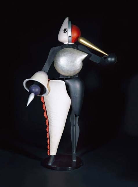 Figures 1 and 2: Triadic Ballet. Oskar Schlemmer, 1922