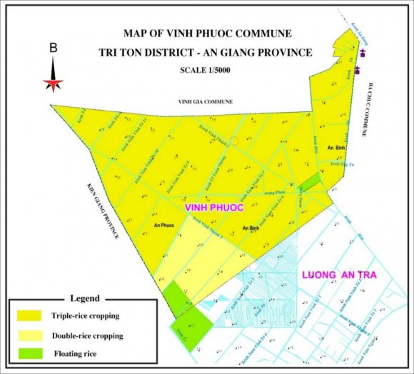 Fig. 1: Location of study sites