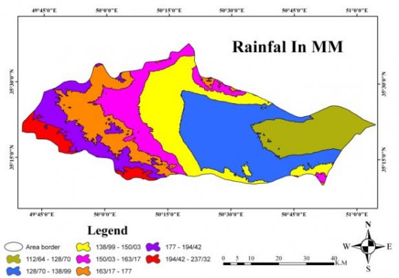 Figure 5 : Habitual Density Map of the studied area.Figure 6 : Stream Density Map of studied area.