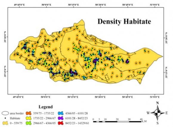 Figure 7 : Geological Map of the studied area.Figure8: Area Map of study area.
