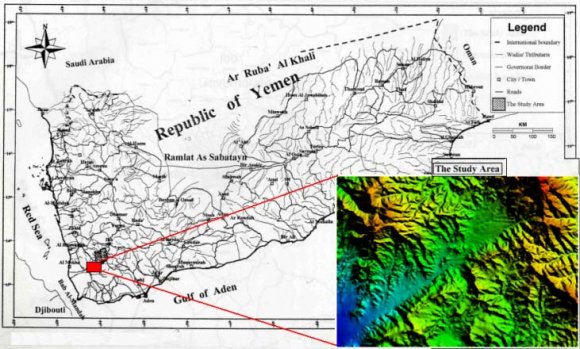 Figure 2 : Fault map of the study area II.