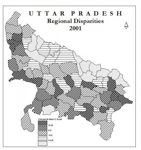 Figure 4 e) Relationship Between Agricultural Development and other Selected Variables