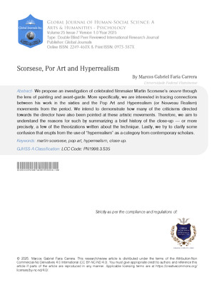 Scorsese, pop art, and hyperrealism