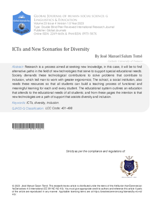 ICTs and New Scenarios for Diversity