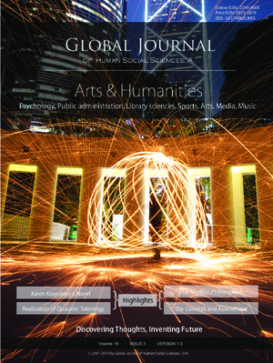 GJHSS-A Arts: Volume 16 Issue A3
