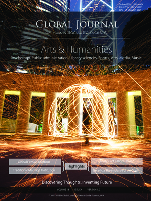 GJHSS-A Arts: Volume 18 Issue A4