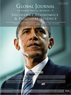 GJHSS-C Sociology: Volume 12 Issue C14