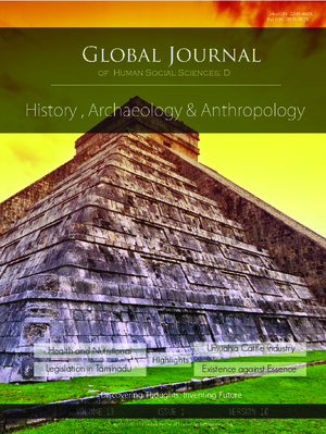 GJHSS-D History, Archeology and Anthropology: Volume 13 Issue D1
