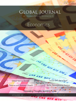 GJHSS-E Economics: Volume 14 Issue E3