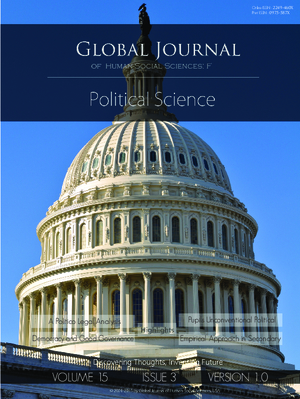 GJHSS-F Political Science: Volume 15 Issue F3