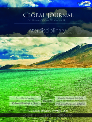 GJHSS-H Interdisciplinary: Volume 14 Issue H5
