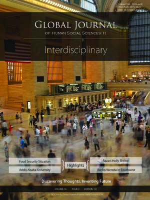 GJHSS-H Interdisciplinary: Volume 16 Issue H2