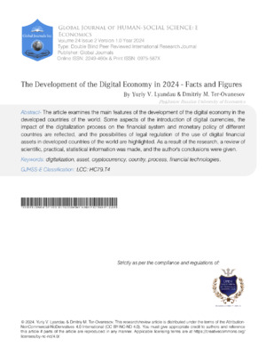 The Development of the Digital Economy in 2024 - Facts and Figures