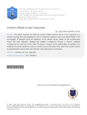 Creative Minds in the Classroom
