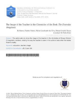 The Image of the Teacher in the Chronicles of the Book The Everyday Imaginary