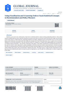 Using Visualisation and E-Learning Tools to Teach Statistical Concepts to Decisionmakers and Policy Planners