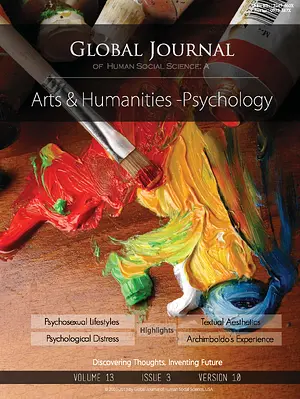 GJHSS, Volume 13, Issue 23 (A3), Year 2013