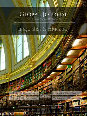 GJHSS, Volume 13, Issue 12 (G4), Year 2013