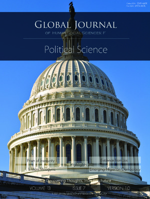 GJHSS-F Political Science: Volume 13 Issue F7