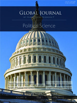 GJHSS-F Political Science: Volume 14 Issue F1