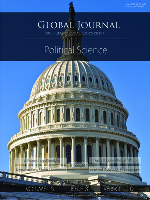 GJHSS-F Political Science: Volume 15 Issue F3