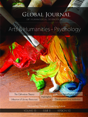 GJHSS-A Arts & Humanities: Volume 15 Issue A8