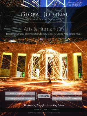 GJHSS-A Arts & Humanities: Volume 16 Issue A7