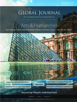 GJHSS-A Arts & Humanities: Volume 20 Issue A2