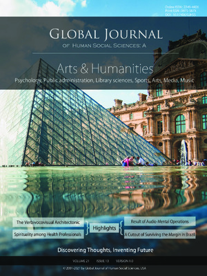 GJHSS-A Arts & Humanities: Volume 21 Issue A13