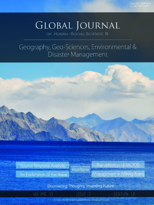 GJHSS, Volume 13, Issue 42 (B7), Year 2013