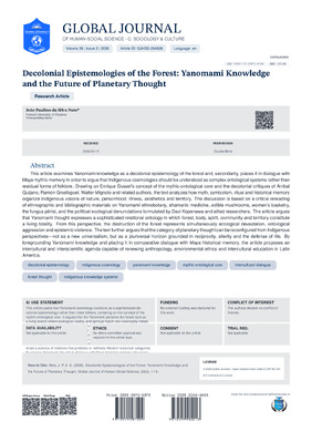 Decolonial Epistemologies of the Forest: Yanomami Knowledge and the Future of Planetary Thought