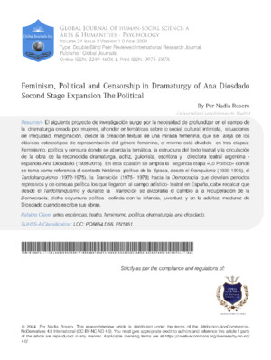 Feminism, Political and Censorship in Dramaturgy